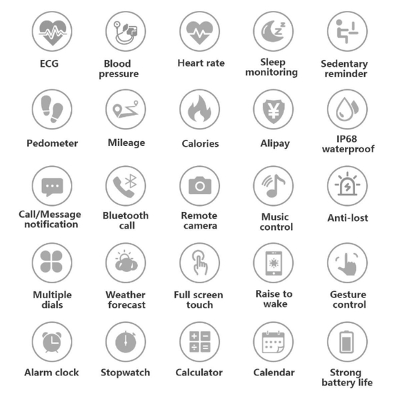 Bluetooth calling touch screen smart watch - Picture 6 of 8